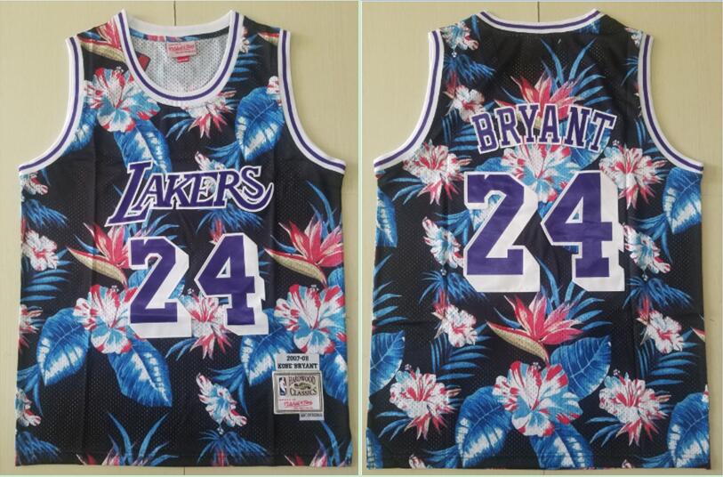 Men 2019 NBA Nike Los Angeles Lakers #24 Bryant black Fashion jerseys